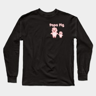 Papa Pig Long Sleeve T-Shirt